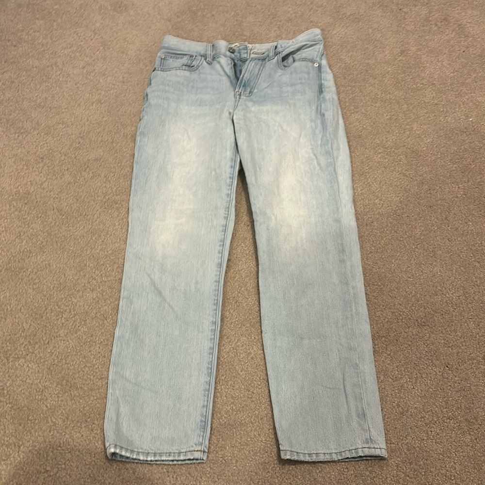 Striaght leg jeans from madewell size 32